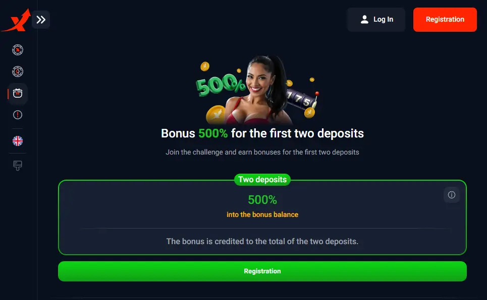 Get TopX casino exclusive welcome bonus